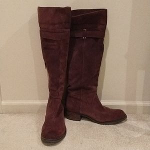 Arturo Chiang leather knee high boots